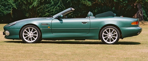 Aston Martin DB7 Volante V12,  car spec, curb weight, dimensions, horse power