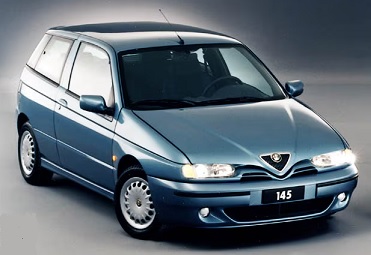 Alfa Romeo 145 (facelift), horse power, car spec, curb weight, dimensions