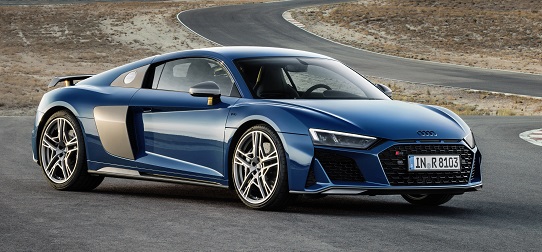 Audi R8 5.2 FSI V10, horse power, technical specifications, car specs, curb weight, RWD, s tronic