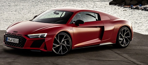 Audi R8 (4S faclift 2019) 5.2 FSI V10, horse power, technical specifications, car specs, curb weight, RWD, s tronic