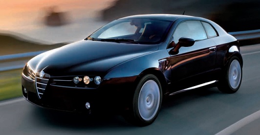 Alfa Romeo Brera, horse power, car spec, curb weight, dimensions