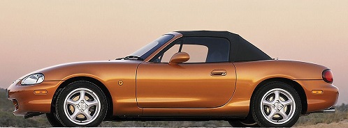 Mazda MX-5 NB, horse power, car spec, curb weight