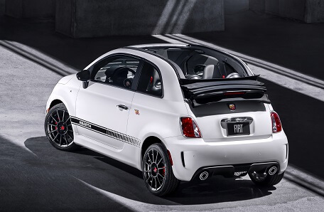 595 Abarth cabrio 2018, car spec, horse power, tech spec, curb weight