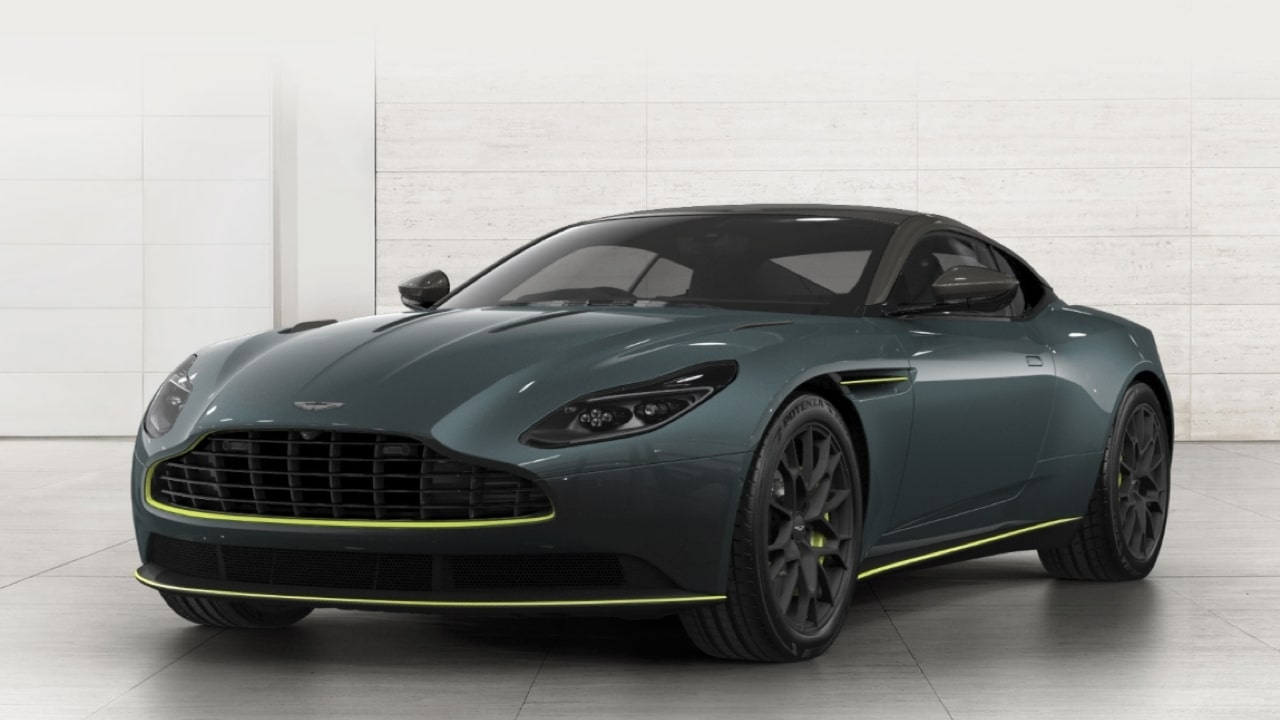 Aston Martin DB11 dynamic sporting GT, turbocharged V12 car, models, specs, curb weight, dimensions